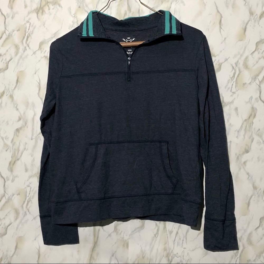 Prince & Fox half zip long sleeve with pocket